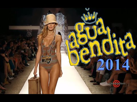 Agua Bendita Swim 2014 Runway Show - Bikinis Accessoties Swimwear...