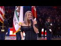 Fergie Performs U S National Anthem 2018 Nba All Star Fergie Performs U S National Anthem 2018 Nba All Star