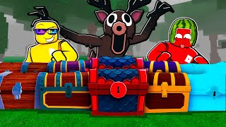 Collecting Every Chest In 99 Nights In The Forest