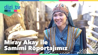 Dizi Oyuncusu Miray Akay Ile Çok Özel Röportaj... - Dizi Tv 801. Bölüm