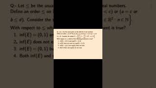 &Infimumofsubsetsofreals