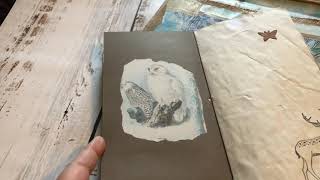Winter Woodlands junk journal- Flip Through