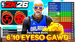 My 610 Point God Is The New Meta On Nba2K26 The 68 Stopper Best 610 Iso Build And Dribble Moves