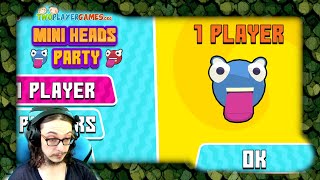 I broke the AI in Mini Heads Party on TwoPlayerGames.Org