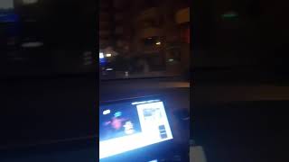Kızlı Snap Araba Gece