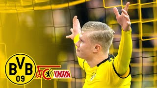 Haaland mit Doppelpack bei Startelf-Debüt | BVB - Union Berlin 5:0 | BVB-Rückbli