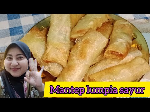 bikin cemilan lumpia sayur praktis dan nikmat