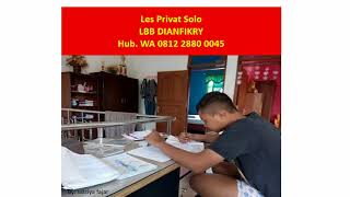 Wa 081228800045Les Privat Matematika Solo, Les Bahasa Inggris Di Solo