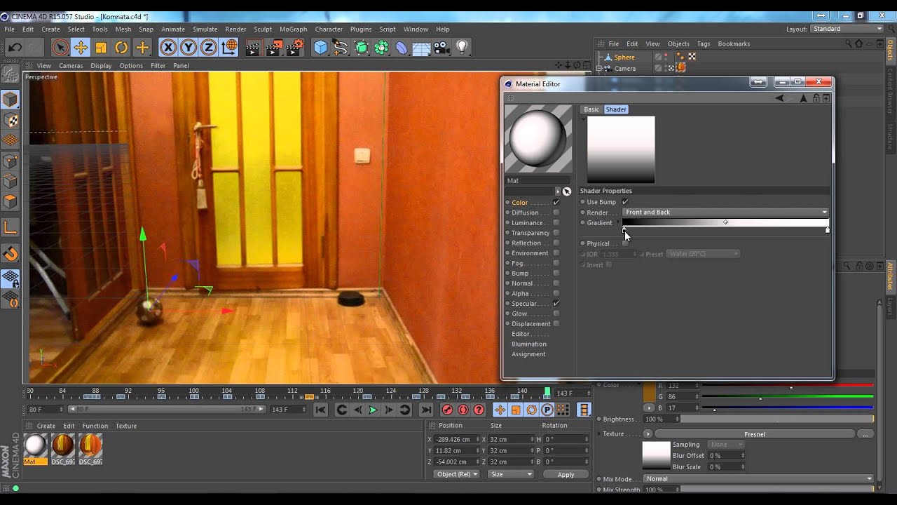 Как сделать сцену в cinema 4d Как сделать сцену в cinema 4d