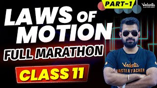 Laws Of Motion L1 Cl 11 Full Marathon Cbse 2024 Shimon Sir