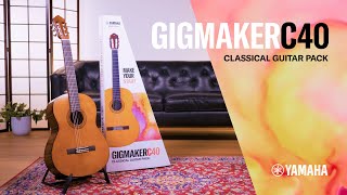 Yamaha Gigmaker C40 - Classical Guitar Pack