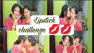Part 2 Lipstick Kissing Challenge Boudi Vs Nonod