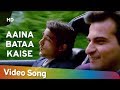 Aaina Bataa Kaise (HD) | Mohabbat (1997) | Sanjay Kapoor | Akshaye Khanna | Popular Hindi Song