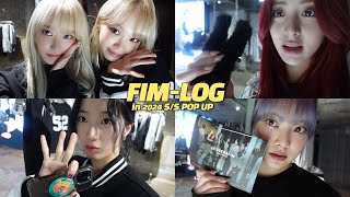 [Fim-Log] In 2024 S/S Pop Up 💫 L 팝업 스토어 폭풍 쇼핑🛍️, 트레일러 속 꾸라 되어보기👀