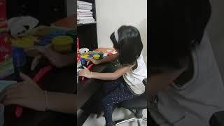 Avi Play With Artificial Clay..