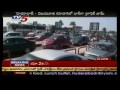 Vijayawada Hyderabad highway heavy traffic jam - TV5