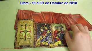 Libra-15 al 21 de octubre de 2018