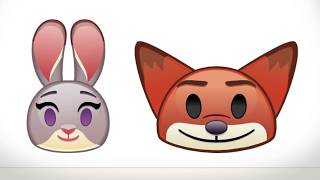Zootropolis Hayvanlar Şehri Disney Emojileri Anlatımıyla