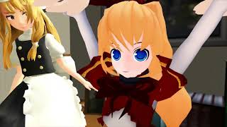Mmd Giantess 巨大娘 Mini-Mari Shrinking Marisa Touhou Part 1