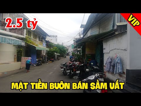 Bán nhà mặt tiền Gò Vấp | Nhà phố giá rẻ đường Tú Mỡ buôn bán kinh doanh sầm uất
