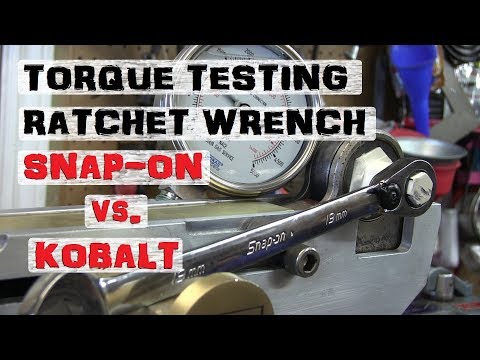 RATCHET WRENCH Shootout | Snap-on Kobalt