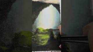 The Cave Mini Painting