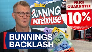 Bunnings Under Fire Over 10 Per Cent Price Beat Guarantee 9 News Australia