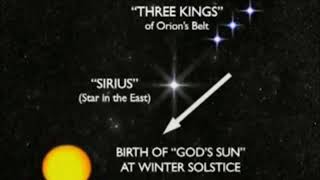 Video: Three Wise Men (Magi) travelled to Baby Jesus were Stars heralding birth of Osiris, Egyptian God - Doug Michael