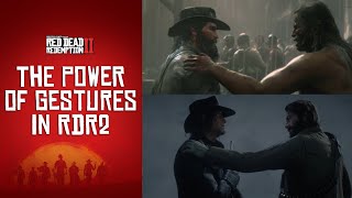 Same Gestures, Different Meaning