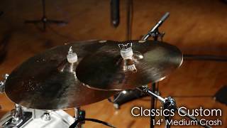 Meinl Cymbals CC14MC-B Classics Custom 14" Medium Crash Cymbal