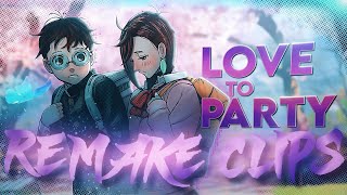 Okarun X Momo Dandadan - Love To Party Zyper Remake Clips Editamv 1080P