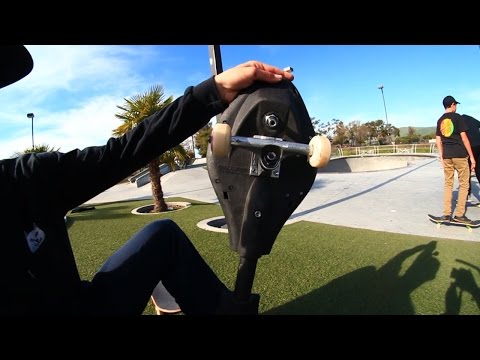 MAKING A RIPSTICK INTO A  SKATEBOARD | SKATE EVERYTHING EPISODE 11