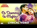 Ek Chumma Tu Mujhko Lyrical - Chhote Sarkar | Govinda, Shilpa | Udit Narayan, Alka Yagnik