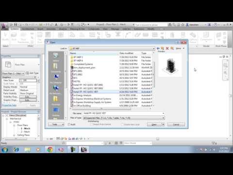Học Revit MEP online bài 1
