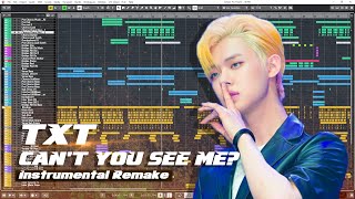 큐베이스Txt 투모로우바이투게더 -세계가 불타버린 밤, 우린 Cant You See Me? Instrumental Remake Midi Txt Inst 미디 카피