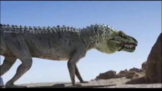 Aquatic Archosaur Portrayed As Terrestrial