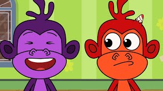 Five Little Monkeys Jumping On The Bed Kids Songs Children Nursery Rhymes