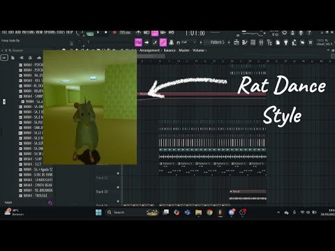 Rat Dance style like Frozy, Shonci and Joyful | Free FLP | [FL Studio Remake]