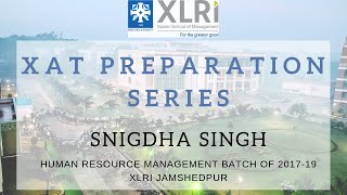 Xat 2019 Exam Preparation Tips Snigdha Singh, Xlri - Hr Xat Preparation Series Video 2