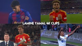 Lamine Yamal 4K Free Clips Clips For Edits Free Clips No Watermark Scenepack 4K