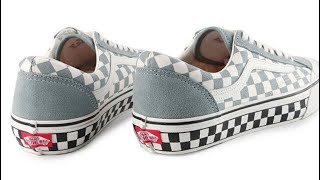 Review Vans Style 36 Decon Sf Checkerboard Green Milieu Marshmallow By Zalora