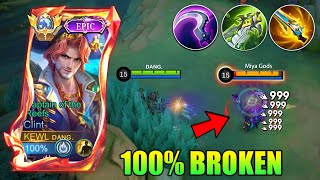 Moonton Thanks For New Clint Full Burst Buffed Build Clint New Best Build 2025