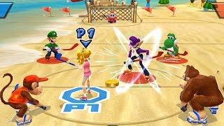 Mario Sports Mix Hockey - Team Peachme Vs Team Yoshi Expert Difficulty