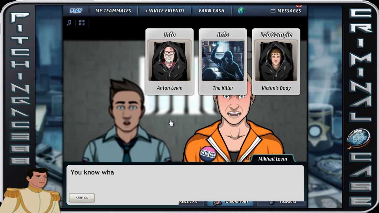 Image currently unavailable. Go to www.generator.cluehack.com and choose Criminal Case image, you will be redirect to Criminal Case Generator site.