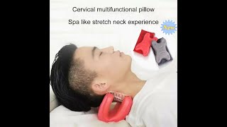 Yeni Boyun Masaj Yastık Boyun Desteği Streç Sedye Boyun Başkanı Omuz Ağrı Kesici Masaj Yenilikçi