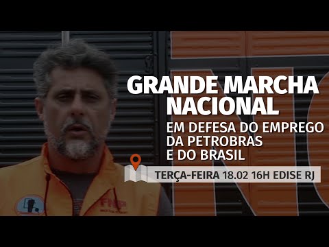 Greve petroleira realiza Grande Ato Unificado no RJ
