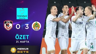 Merkur-Sports | Gaziantep FK (0-3) C. Alanyaspor - Highlights/Özet | Trendyol Sü