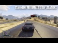 GTA 5 Online: FBI Buffalo & FBI SUV (GTA V)