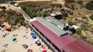 Praia Arrifes & Sardinha Restaurant, Albufeira, The Algarve, Portugal.