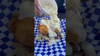 Would You Eat This Burger With Fish And Clam Chowder?
